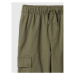 GAP V-WOVEN CARGO Chlapecké tepláky, khaki, velikost