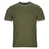 Fred Perry TWIN TIPPED T-SHIRT Khaki