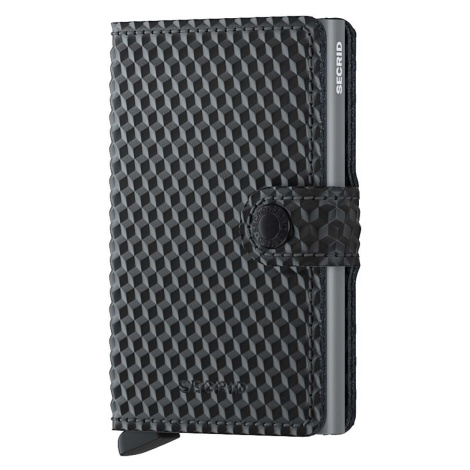 Kožená peněženka Secrid Cubic Black-Titanium černá barva