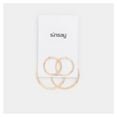 Sinsay - Kruhové náušnice - Zlatá