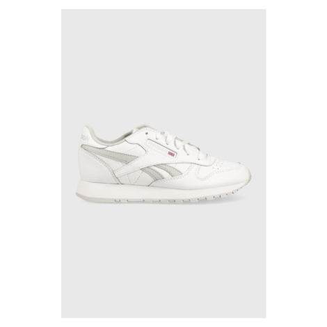 Dětské sneakers boty Reebok Classic CLASSIC LEATHER bílá barva