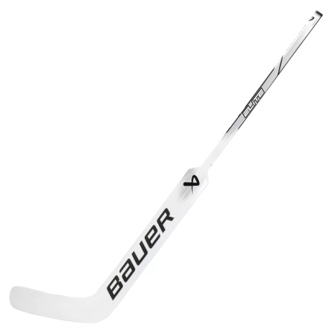 Brankářská hokejka Bauer Elite S23 SR, Senior, bílá-černá, 27", P31, L