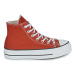 Converse CHUCK TAYLOR ALL STAR LIFT PLATFORM SEASONAL COLOR Červená