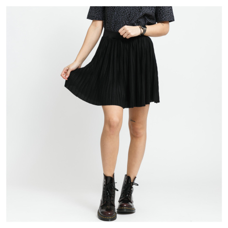 Urban Classics Ladies Jersey Pleated Mini Skirt černá