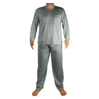 Ludvík pyžamo pánské dlouhé V1974 šedá