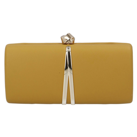 Společenská dámská kabelka Elegant Paris, žlutá Michelle Moon
