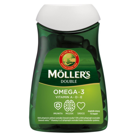 Mollers Omega 3 Double 112 kapslí Möller´s