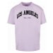 Mister Tee / L.A. College Oversize Tee lilac