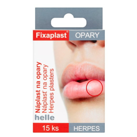 Fixaplast Náplasti proti oparům 15 ks FIXAtape