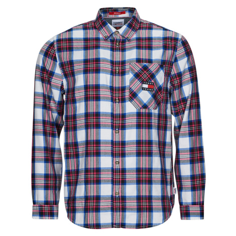 Tommy Jeans TJM RELAXED FLANNEL SHIRT ruznobarevne Tommy Hilfiger