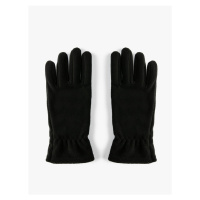 Koton Polar Gloves with Rubber Detail