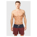 Block Swim Shorts nvy/burgundy