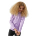 4F JUNIOR-FLEECE UNDERWEAR-JAW23UFLEF033-52S-LIGHT VIOLET Fialová