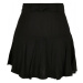 Ladies Viscose Mini Skirt - black