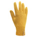 KAMA R102 pletené merino rukavice, žlutá