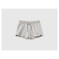 Benetton, Shorts With Drawstring In Organic Cotton