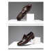 Lakované svatební boty pánské formální loafers