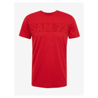 Červené pánské tričko SAM 73 Barry
