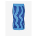 Modrá dámská vzorovaná svetrová midi sukně Noisy May Cosmic - Dámské