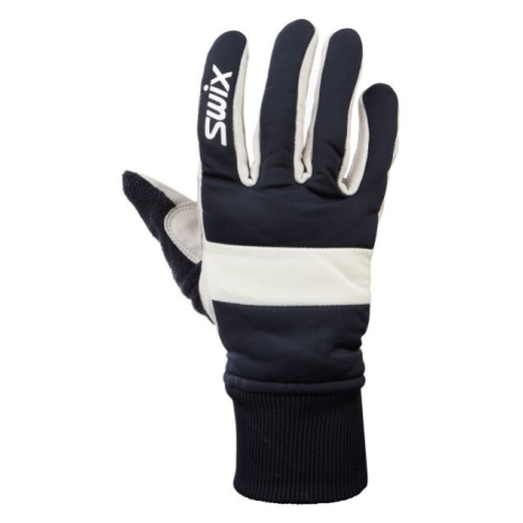Swix CROSS Dámské rukavice na běžecké lyžovaní, tmavě modrá, velikost