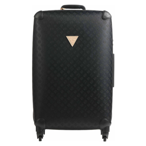 Guess cestovní kufr TWD74529480 Black Černá