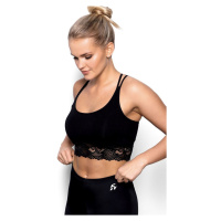 Crop top s krajkou