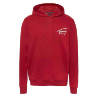 Tommy Jeans Signature Logo Graphic Hoodie Regatta Red ruznobarevne