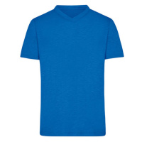 James&Nicholson Pánské tričko JN750 Bright Blue