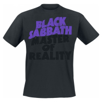 Black Sabbath Master Of Reality Tracklist Tričko černá