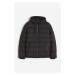 H & M - Vodoodpudivá vatovaná bunda - černá
