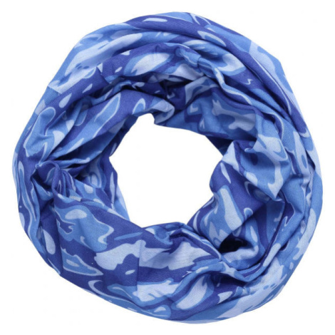 Finmark MULTIFUNCTIONAL SCARF Multifunkční šátek, modrá, velikost
