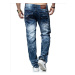 KOSMO LUPO kalhoty pánské KM070 L:32 jeans džíny