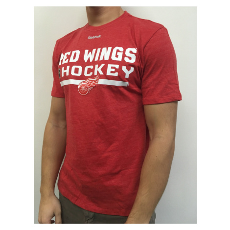 Detroit Red Wings pánské tričko Locker Room 2016 red Reebok