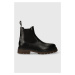 Kožené kotníkové boty Gant Ramzee pánské, černá barva, 27651422.G00
