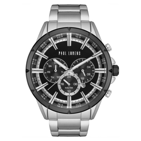 Pánské hodinky PAUL LORENS - PL13605B-1C1 (zg359a) + BOX