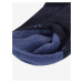 Modro-černé unisex ponožky z Merino vlny ALPINE PRO PHALTE