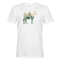 Pánské tričko s potiskem zvířat - Býk