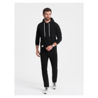 Men's sweatshirt + pants set - black V5 Z80