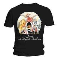 Queen Tričko A Day At The Races Unisex Black