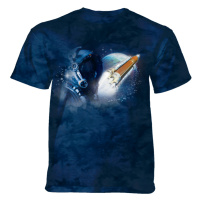 The Mountain Dětské batikované tričko - ARTEMIS ASTRONAUT - vesmír - modrá
