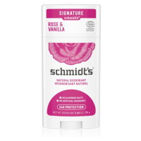 Schmidt's Rose + Vanilla přírodní tuhý deodorant 75 g