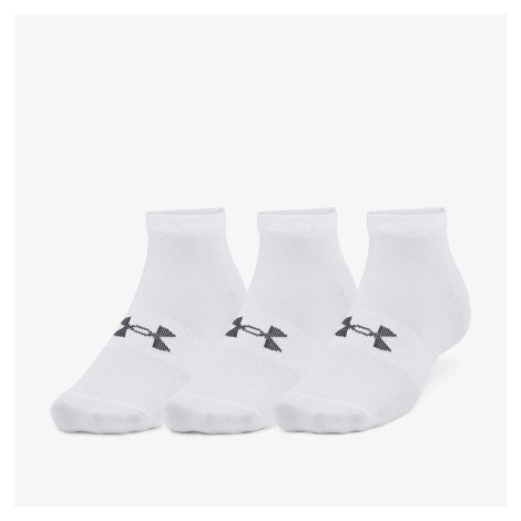 Ponožky Under Armour Essential Low Cut Socks 3-Pack White