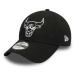 kšiltovka New Era 9Forty Essential Outline Chicago Bulls Cap Black