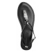 Stříbrné kožené sandály Vero Moda
