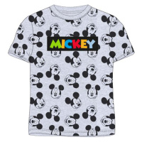 Mickey Mouse licence Chlapecké tričko Mickey Mouse 5202A083NI, šedý melír Barva: Šedá