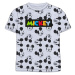 Mickey Mouse licence Chlapecké tričko Mickey Mouse 5202A083NI, šedý melír Barva: Šedá