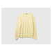 Benetton, Crew Neck Sweater In 100% Cotton