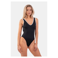 Nebbia One-piece Swimsuit Black French Style 460 Black