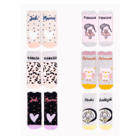 Yoclub Kids's Girls Cotton Socks 6-Pack SKA-0108G-AA0B