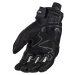 Pánské moto rukavice LS2 Spark 2 Leather Black White černá/bílá